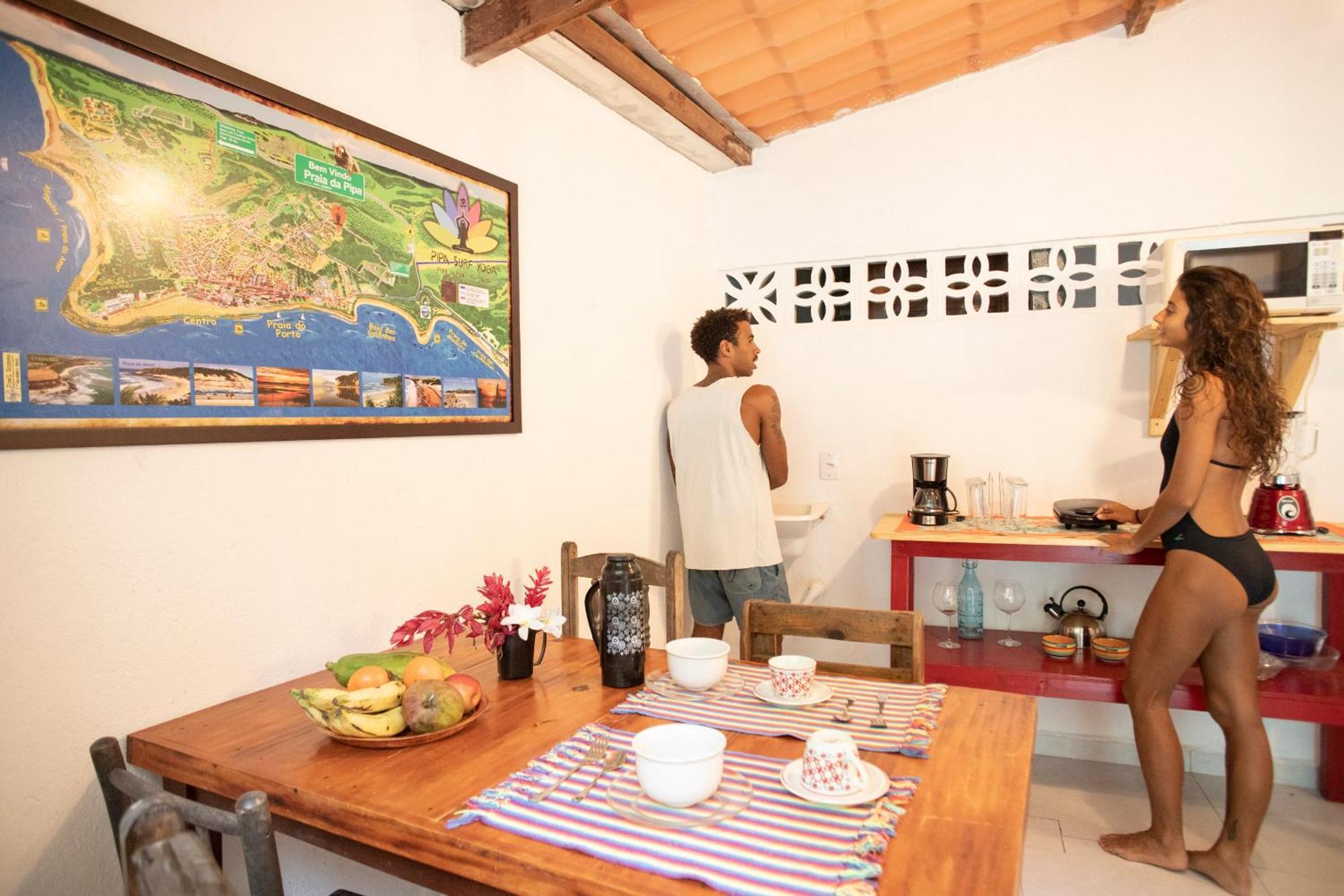 Pipa Surf Yoga Apartamento E Suites Com Cozinha Completa Praia de Pipa Luaran gambar